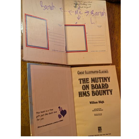 Great Illustrated Classics Books Verse and Bligh - Picture 3 of 5